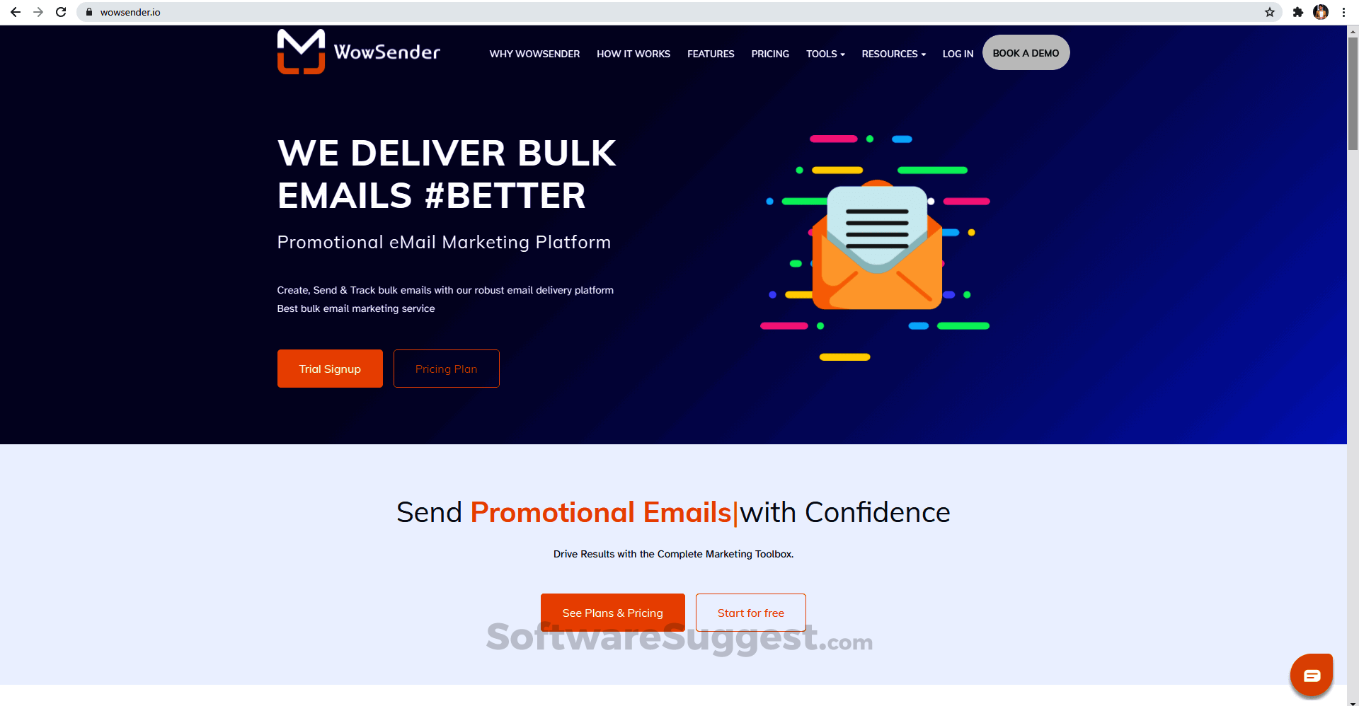 WowSender Screenshot1